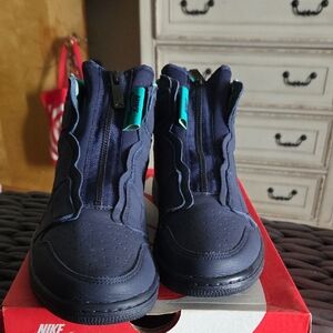 Nike Blue Sneakers High-Top Robust Design